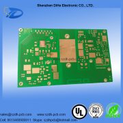 009-Green solder mask aluminum base printed circuit board
